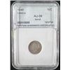 Image 1 : 1948 Canada 10 Cent Coin AU-58 National Numismatic Certification