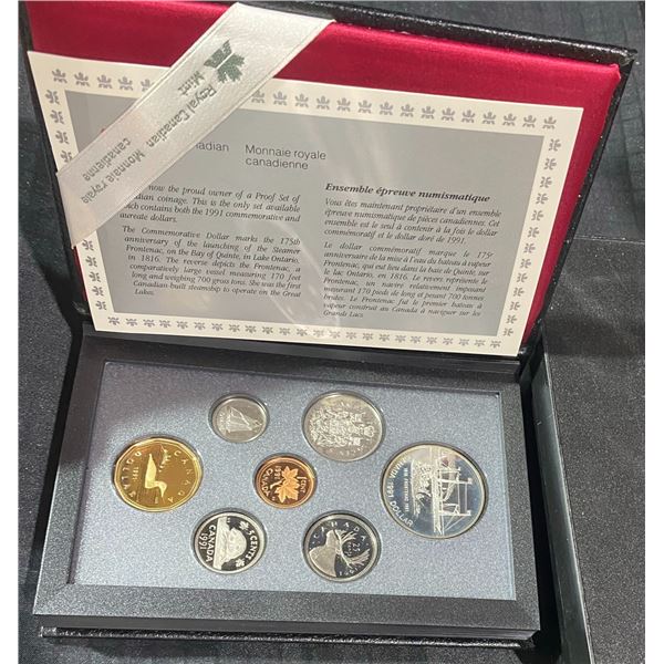 1991 Royal Canadian Mint Proof Coin Set