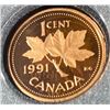 Image 6 : 1991 Royal Canadian Mint Proof Coin Set with Commemorative Dollar