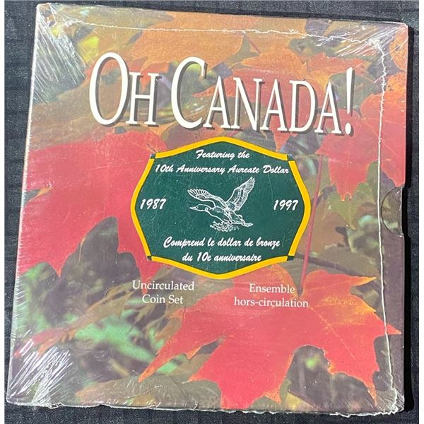 Royal Canadian Mint 1987–1997 Oh Canada Uncirculated Coin Set