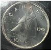Image 2 : 1948 Canada 10 Cents Coin, MS-63, ICCS Certified