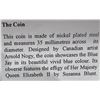Image 5 : 2010 Canada 25-Cent Coloured Coin – Blue Jay, Cased