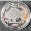Image 1 : 2002 Buffalo Nickel Replica 90% Silver Coin