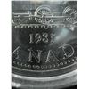 Image 7 : 1980 Polar Bear & 1981 Locomotive 50% Silver Canadian Dollars (2)