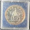 Image 1 : Canada 1873-1973 RCMP Centennial Silver Dollar 50% Silver