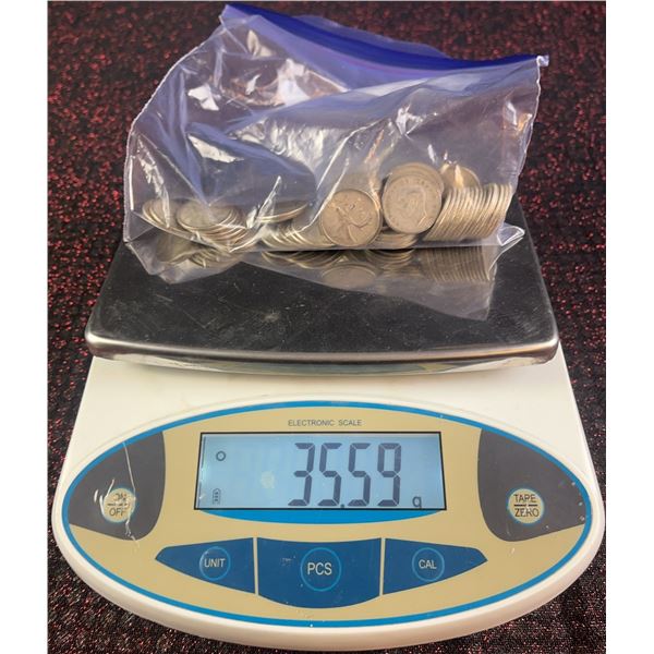 56 Sterling Silver Coins, 35.59g Total Weight