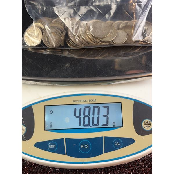 61 Sterling Silver Coins, 48.03g Silver Content