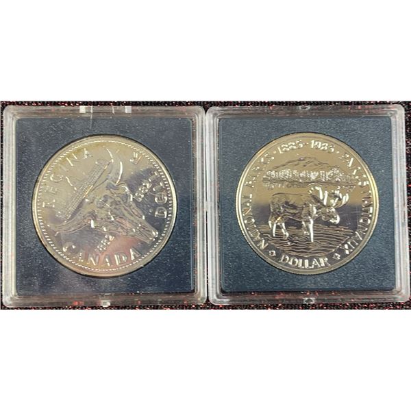 Two Canadian Commemorative Coins 23.03g Each
