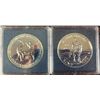 Image 1 : 2 Sterling Silver Canadian Dollar Coins, 23.03g Each