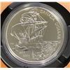 Image 1 : 2004 Canada $1 Silver Coin 400th Anniversary First French Settlement