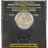 Image 2 : 1999 Canada 225th Anniversary Voyage of Juan Pérez Sterling Silver Dollar