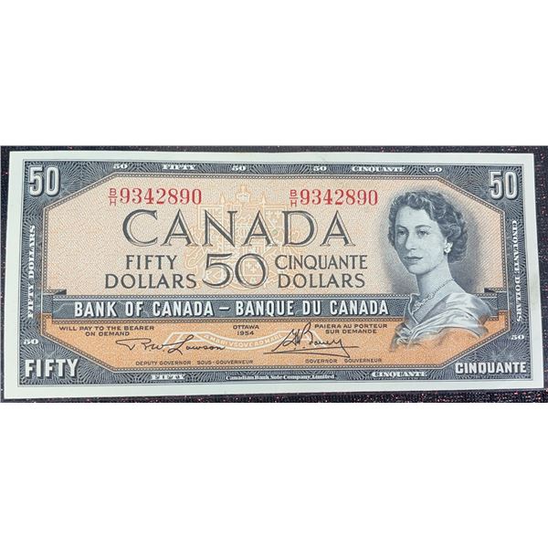 Canada 1954 $50 Banknote