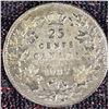 Image 1 : 1927 Canada 25 Cents Sterling Silver Coin, 0.63g