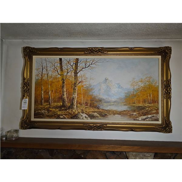Framed Signed Art B