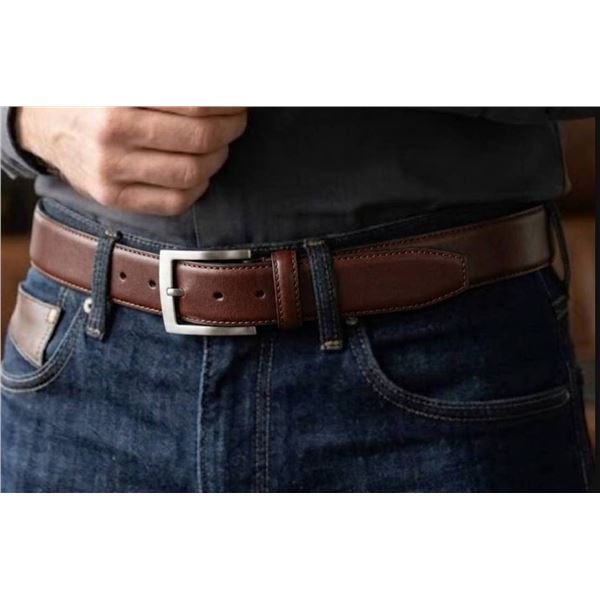 Kenneth Cole Men's Genuine Leather Belt XL/TT