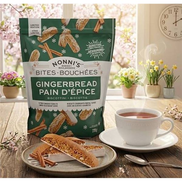 Nonni's Gingerbread Biscotti 794g Limited