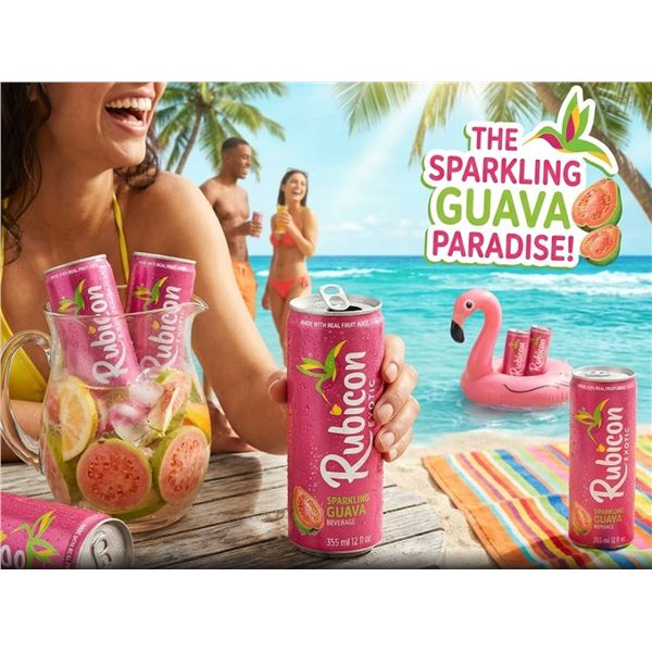 Rubicon Exotic Sparkling Guava 12-Pack