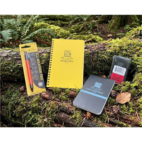 Rite in the Rain Pen, Notebooks, ect.