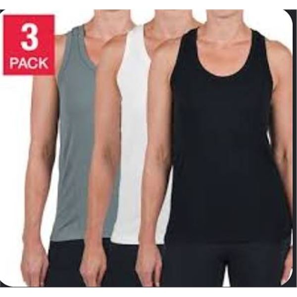 Tuff Athletics 3-Pack Seamless Tank Tops M