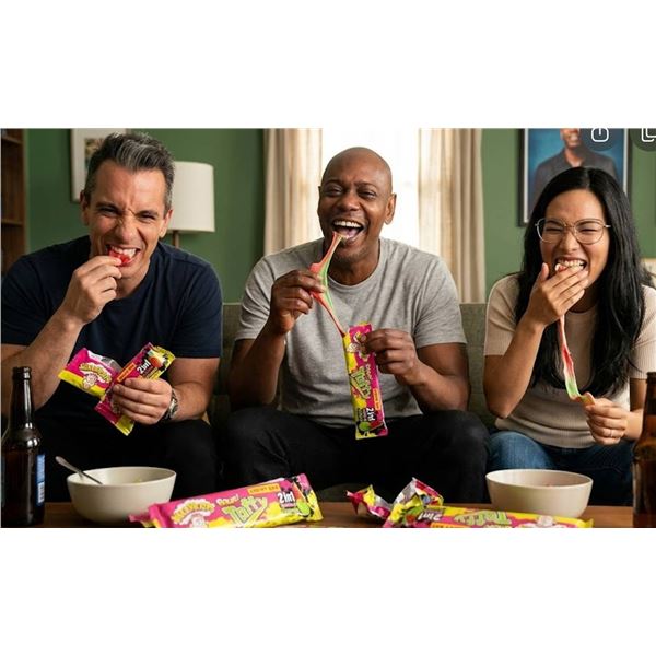 Warheads Sour Taffy 14 x 42g Bars