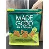 Image 3 : MadeGood Organic Sweet Potato Crackers 142g