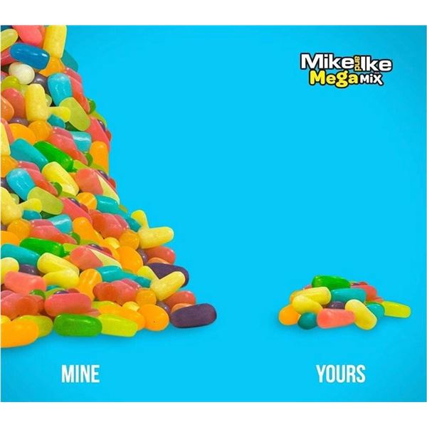 Mike and Ike Mega Mix 7-Pack 141g Bags