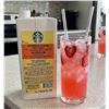 Image 1 : 2 Starbucks Strawberry Acai 8X 1L Concentrate