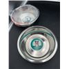 Image 2 : 1.5L Stainless Steel Dog Bowls, Set of 2