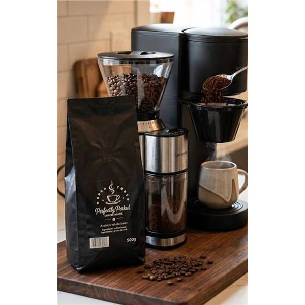 Perfectly Perked Arabica Coffee Beans 2x500g