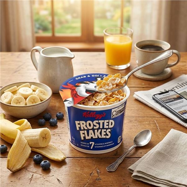 Kellogg's Frosted Flakes 12-Pack Cereal Cups