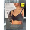 Image 1 : Jones New York Smooth Comfort Bra 2 Pack Size Small