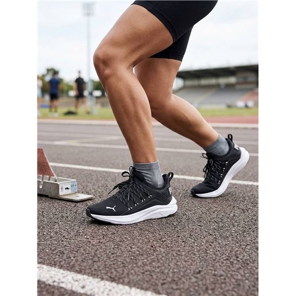 PUMA Women's Black Mesh Sneakers US 6