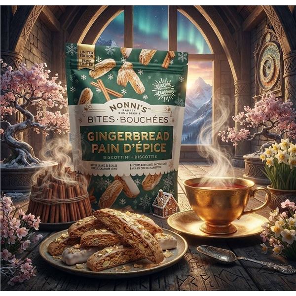 Nonni's Gingerbread Biscotti 794g