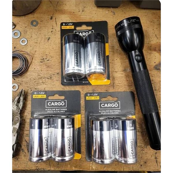 Cargo D 1.5V Alkaline Batteries 6-Pack