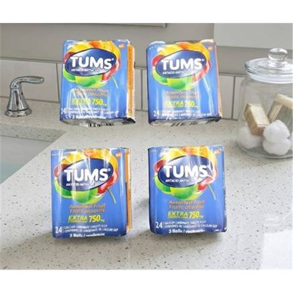TUMS Assorted Fruit Extra 750 Antacid Packs