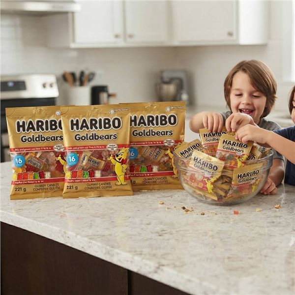 Haribo Goldbears Gummy Candy 221g Lot of 2