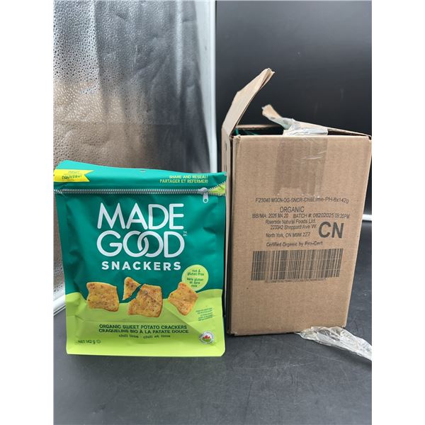 MadeGood Organic Sweet Potato Crackers 142g