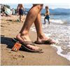 Image 1 : Flojos Men's Flip Flops Size 11 Brown