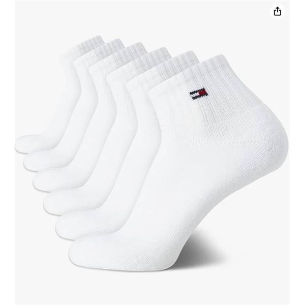 Tommy Hilfiger 10 Pairs Cushion Quarter Socks