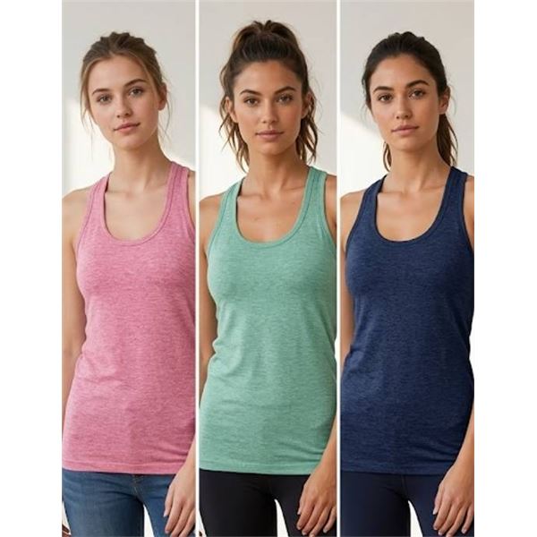 Tuff Athletics 3-Pack Seamless Tanks M/M