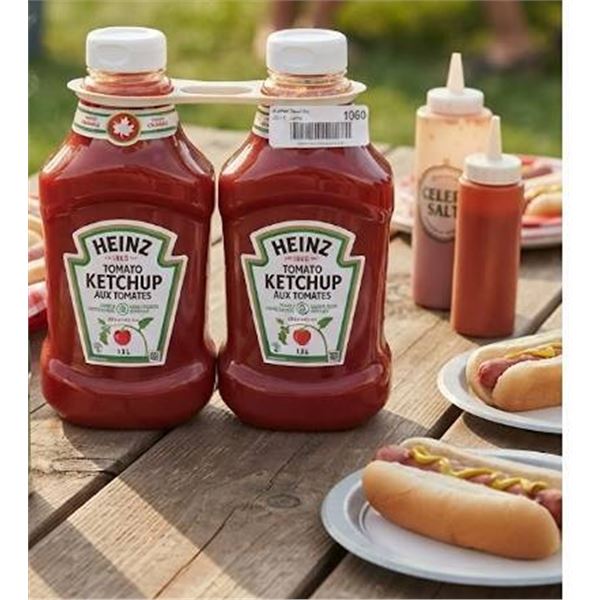 Heinz Tomato Ketchup 1.5L Bottles Set of 2