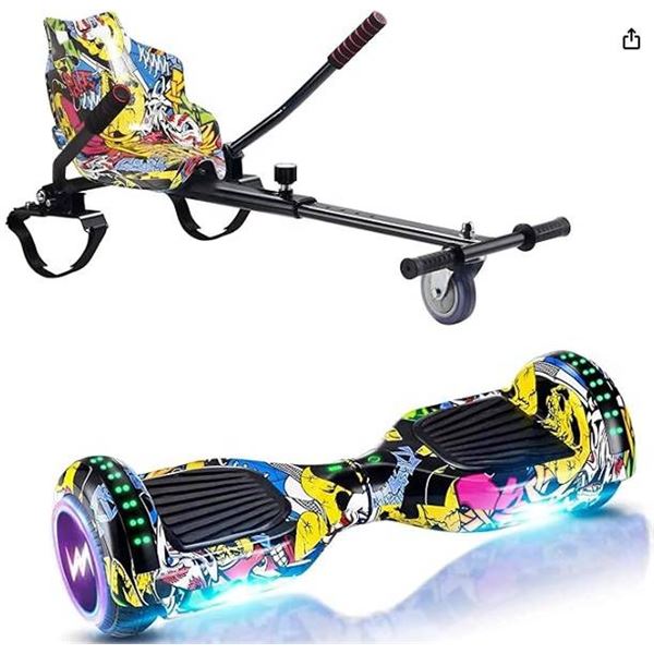 Weelmotion 6.5" Hoverboard with Go Kart