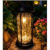 Image 1 : Outdoor Solar-Powered LED Lantern