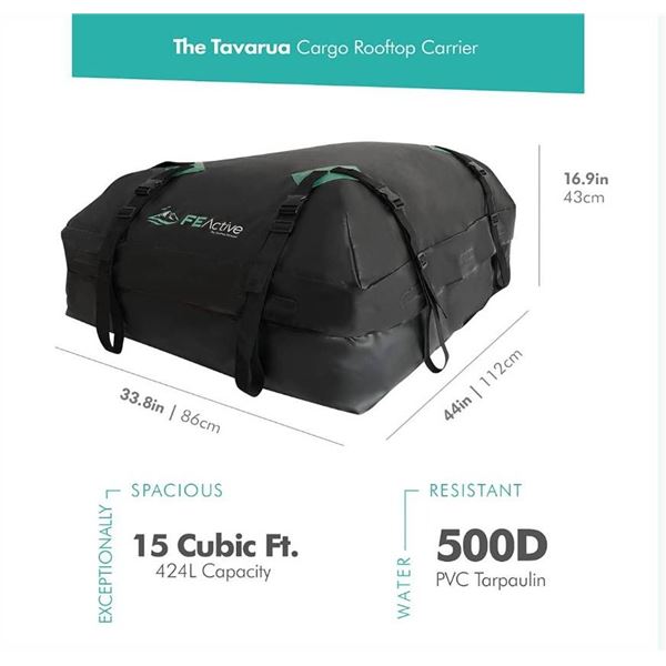 FE Active Car Roof Top Carrier Bag
