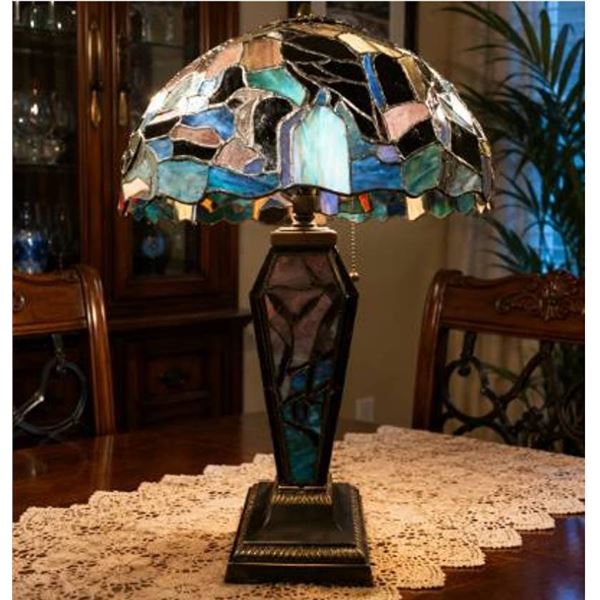 BIEYE Stained Glass Table Lamp Kit