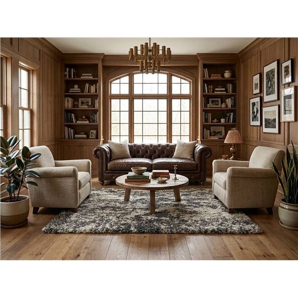 Cam Living Rosedale Area Shag, 5ft 3in x 7ft 4in