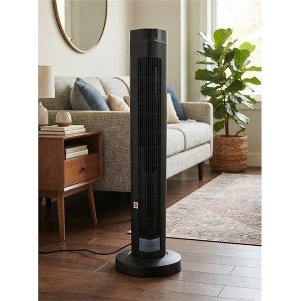 Lasko Oscillating Tower Fan with Digital Top ***No remote control**