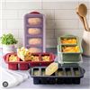 Image 1 : Trudeau Silicone 5-Piece Freezer Tray Set