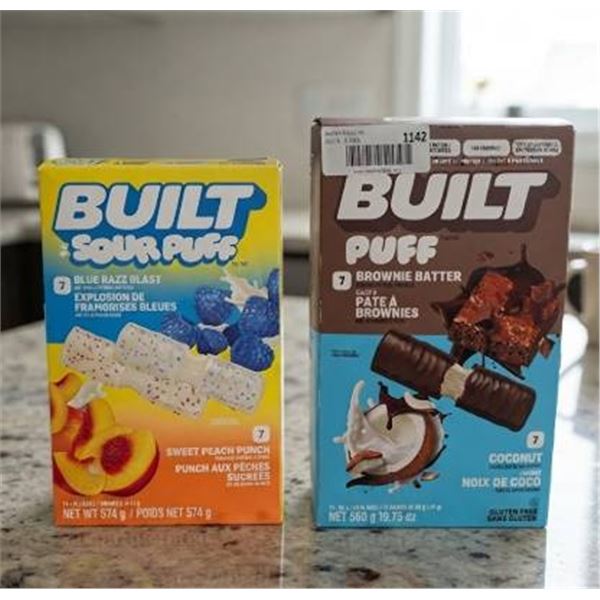 Built Protein Bars Variety Pack (2 Boxes)