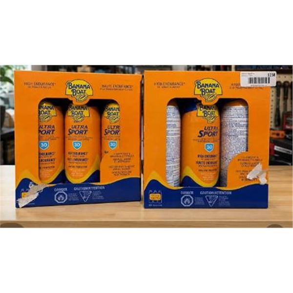 Banana Boat Ultra Sport SPF 30 Spray 3-Pack